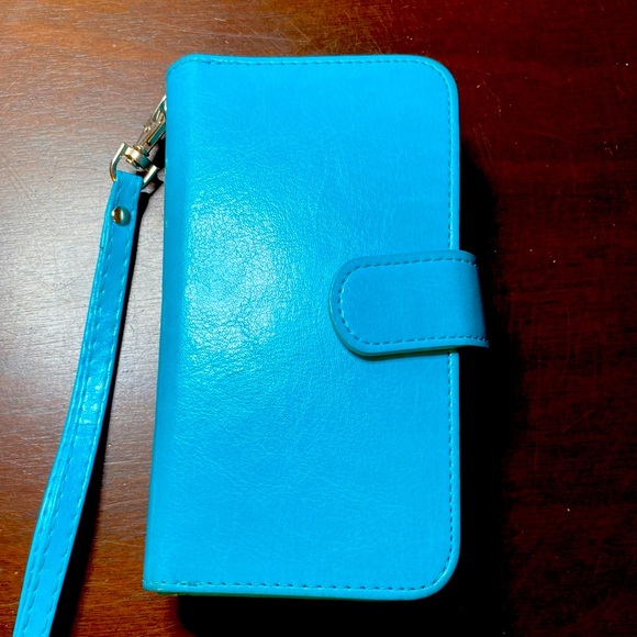 iPhone 7/8 Wallet Case PU Leather - Picture 1 of 7